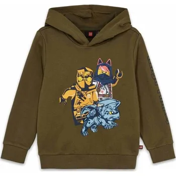 Chlapecké oblečení Chlapecká mikina LEGO&reg; kidswear LWSCOUT 701 128 Khaki, Mix