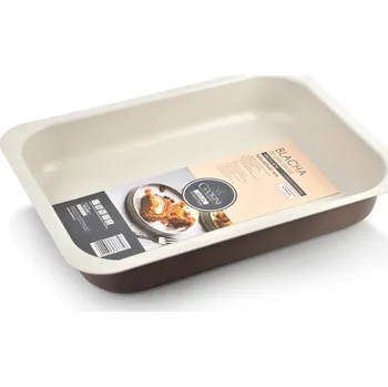 Plech na pečení Plech na pečení DELICATE CAFFE 36 cm krémový