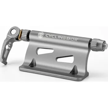 Držák na přední vidlici kola barva stříbrná, úchyt na kolo do auta nebo do garáže