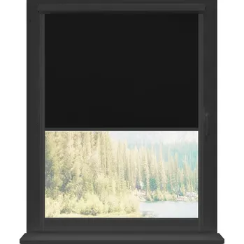 Roleta Dekodum Termoizolační roleta v antracitové kazetě, barva látky Black Silver Šířka (cm): 30, Výška (cm): Balkonová (do 200 cm), Strana mechanismu: Práva