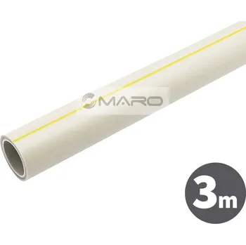 Instalatérský materiál FV-Plast PP-RCT FASER HOT Trubka PP-RCT FASER HOT (PPR) 32 x 3,6 x 3000 mm, S4, AA113032003