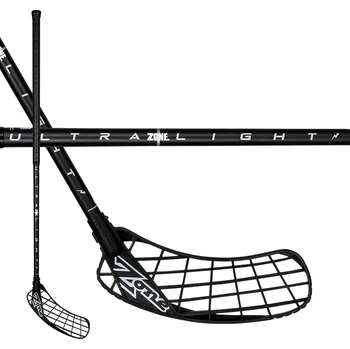 Florbalová hůl ZONE HYPER AIR ULTRALIGHT 29 all black 100cm R
