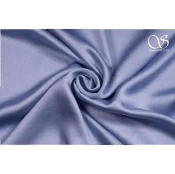 Lyocell satén, světle modrý, sartor.cz