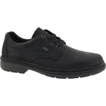 RIEKER Pánské černé kožené polobotky 05001-00-247 Velikost 41