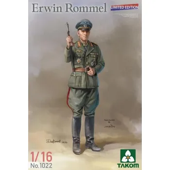 Plastikový model Takom 1/16 Erwin Rommel (Limited edition)