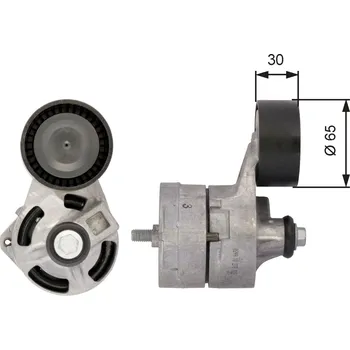 Napínák, žebrovaný klínový řemen GATES T39108