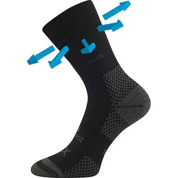 Dámské ponožky Glara Zdravotní ponožky merino vlna na unavené nohy 1052593