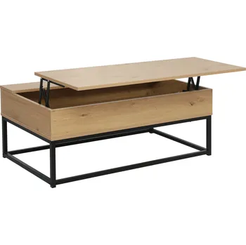 Konferenční stolek Tempo Kondela Konferenční stolek, dub/černá, LIVINA