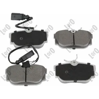 Brzdová destička Sada brzdových destiček, vždy 4 kusy v sadě ABAKUS 231-02-053