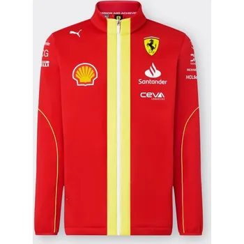 Pánská softshellová bunda Týmová softshell bunda Scuderia Ferrari F1 2024 červená M