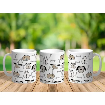 Hrnek Pejsky - Oranžová