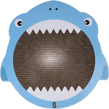 TIAKI škrabací nábytek žraločí čelisti 35x 37x 2,5cm kočka