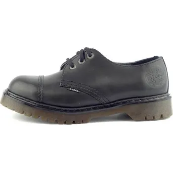 Těžké boty Steel boty 3dírky 101/AL2 bez ocelové špice černá, velikost 40