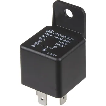 Relé SPÍNACÍ relé 24V, 40A s úchytem - 46021