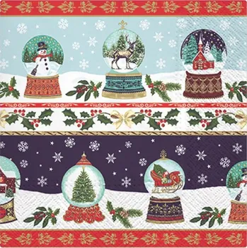 Vánoční dekorace MFP ubrousek P 33x33 vánoční SDL017700 2011109