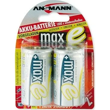 Baterie - Ansmann maxE Mono NiMH 2x D 8500mAh