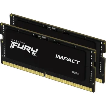 Operační paměť KINGSTON SODIMM DDR5 32GB (Kit of 2) 4800MT/s CL38 FURY Impact