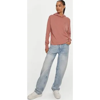 Pánská mikina Calvin Klein Mikina Emb Graphic K20K208062 Růžová Relaxed Fit XS