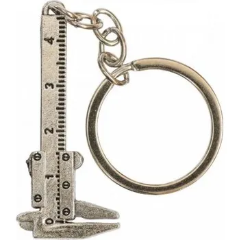 Posuvné měřítko Přívěsek kov posuvné měřítko nikl