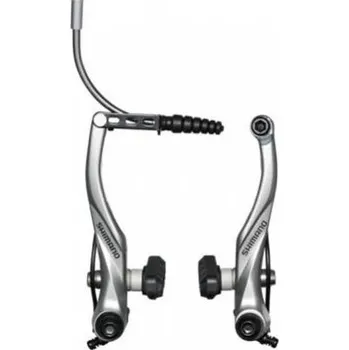 Brzda na kolo Shimano přední brzdová čelist Alivio BR-T4000 (stříbrná)