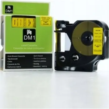 Pásek do tiskárny Naplnka Kompatibilní páska s Dymo 45018 / S0720580, 12mm x 7m, černý tisk