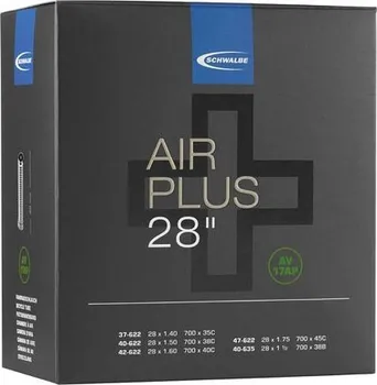 Duše na kolo Schwalbe Air Plus 17AP 28" x 1,40"-1,75" AV 40 mm