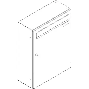 Poštovní schránka SJ 260/330 poštovní schránka jednostranná RAL RAL 7035 / Šedá