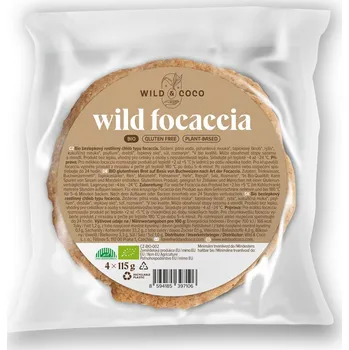 Wild Focaccia BIO 4 ks (mražené)