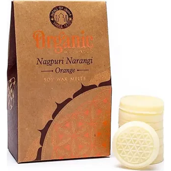 vonný vosk Vonné vosky - Pomeranč 40 g prémiového sójového vosku, motiv květu života