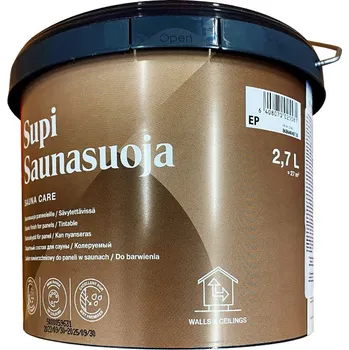 Lak na dřevo SST ochranný nátěr pro interiér saun, transparentní 2,7 l