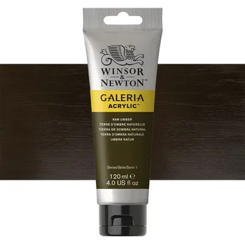 Výtvarná barva Akrylová barva Winsor & Newton 120ml - Raw Umber