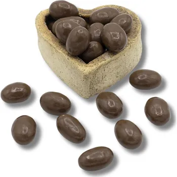 Sušená potravina FITBOY Mandle v mléčné čokoládě 250g 250g