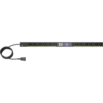 Záložní zdroj Eaton G4 Rack PDU měřené, 0U, 39U, vstup IEC-60309, 3m kabel, 1ph, 7,4kW, 32A, 200-240V, 42 zásuvek (24)C13, (18)C39