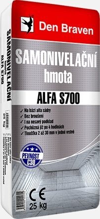 Den Braven samonivelační hmota ALFA S700 25 kg