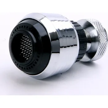 Perlátor Spořič kloub černý / chrom SIROFLEX