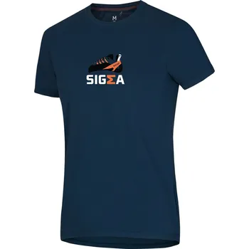 Pánské tričko Pánské triko Ocún Classic T Men Sigma-Shoe Velikost: L / Barva: tmavě modrá