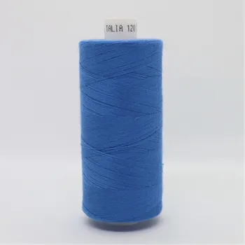 Nit Ariadna Polyesterová niť Talia 120 - 1000m modrá 7282