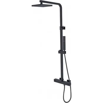 Vodovodní baterie Komplet sprchový MODERN/VARIUM nástěnný s termo baterií černý BABPMVTCZ