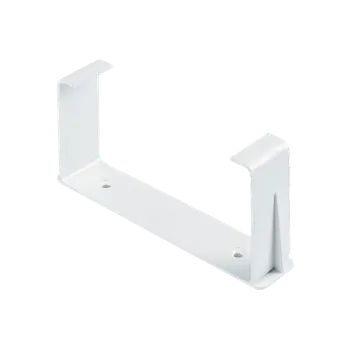 Ventilační potrubí Den Braven Držák kanálu plochý 110 × 55 mm bílá