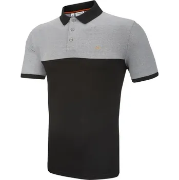 Calvin Klein Golf Calvin Klein GOLF Block Polo BLACK/GREY MARL velikost XXL