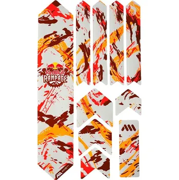 AMS ochranné polepy - EXTRA - RedBull Rampage Red / Yellow