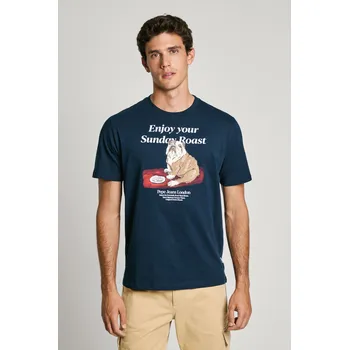 Pánské tričko Pepe Jeans Pánské tričko AXEL TEE Barva: modrá, Velikost: XL