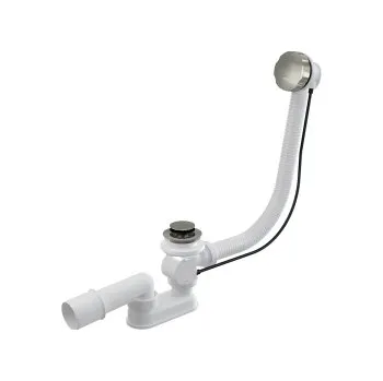 Sifon Alca plast VÝPUSŤ ALCA, NICKEL lesk, VYPSANL