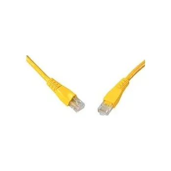 Kabel Solarix Patch kabel CAT5E UTP PVC 20m žlutý snag-proof C5E-114YE-20MB