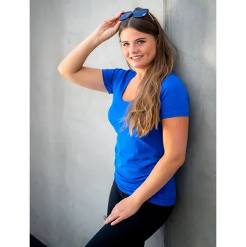 Dámské tričko Bobánek Dámské tričko UniFit krátký rukáv - Královsky modré - XL
