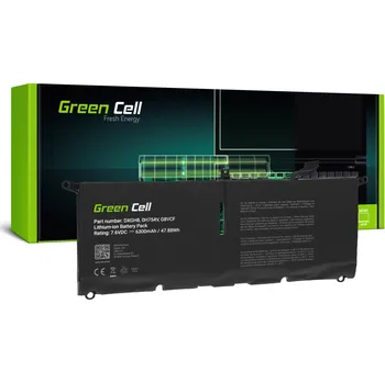 Baterie k notebooku Green Cell DE143 Baterie Dell DXGH8, Dell XPS 13 9370 9380, Dell Inspiron 13 3301 5390 7390, Dell Vostro 13 5390 6300mAh Li-Pol – neoriginální