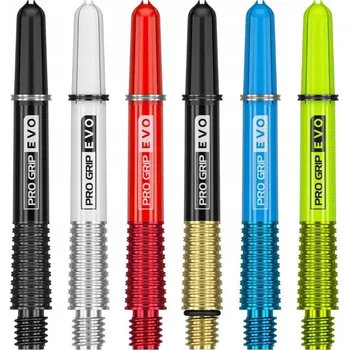 Příslušenství pro šipky SHAFTY TARGET PRO GRIP EVO INTER ČERNÉ