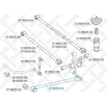 Zavěšení kol Řídicí páka, zavěšení kol, , 4878005020, OYODO, 90Z2026-OYO