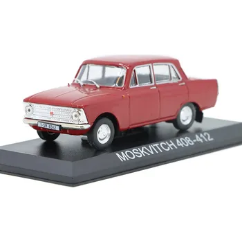 autíčko Moskvič 408-412 1964 1:43 - Deagostini časopis s modelem Moskvič 412 Moskvič 408 - kovový model auta