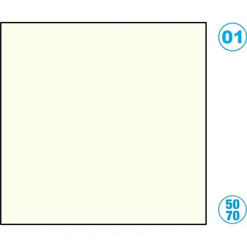 Kancelářský papír Papír barevný 50 x 70cm bílý perlově